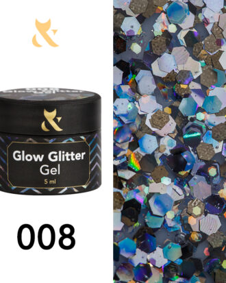 F.O.X Glow Glitter Gel 008
