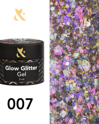 F.O.X Glow Glitter Gel 007