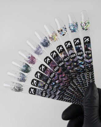 GLOW GLITTER GEL PAKET SET