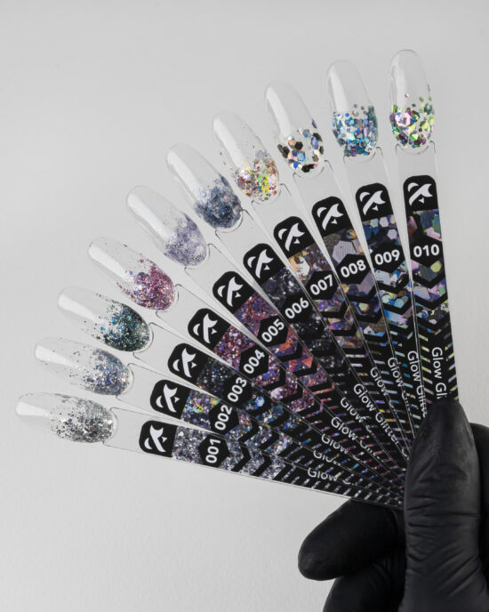 GLOW GLITTER GEL PAKET SET