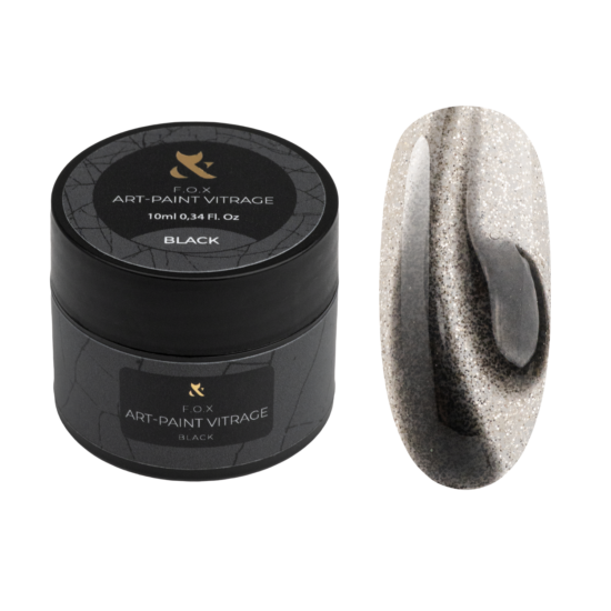 F.O.X Art-paint Vitrage Black, 10 ml