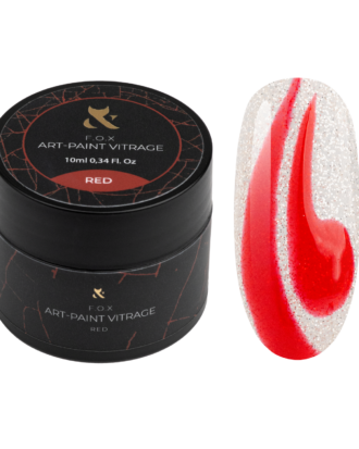 F.O.X Art-paint Vitrage Red, 10 ml