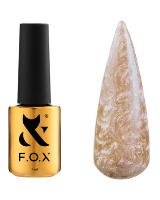 F.O.X gel-polish gold Aurora 001, 7 ml