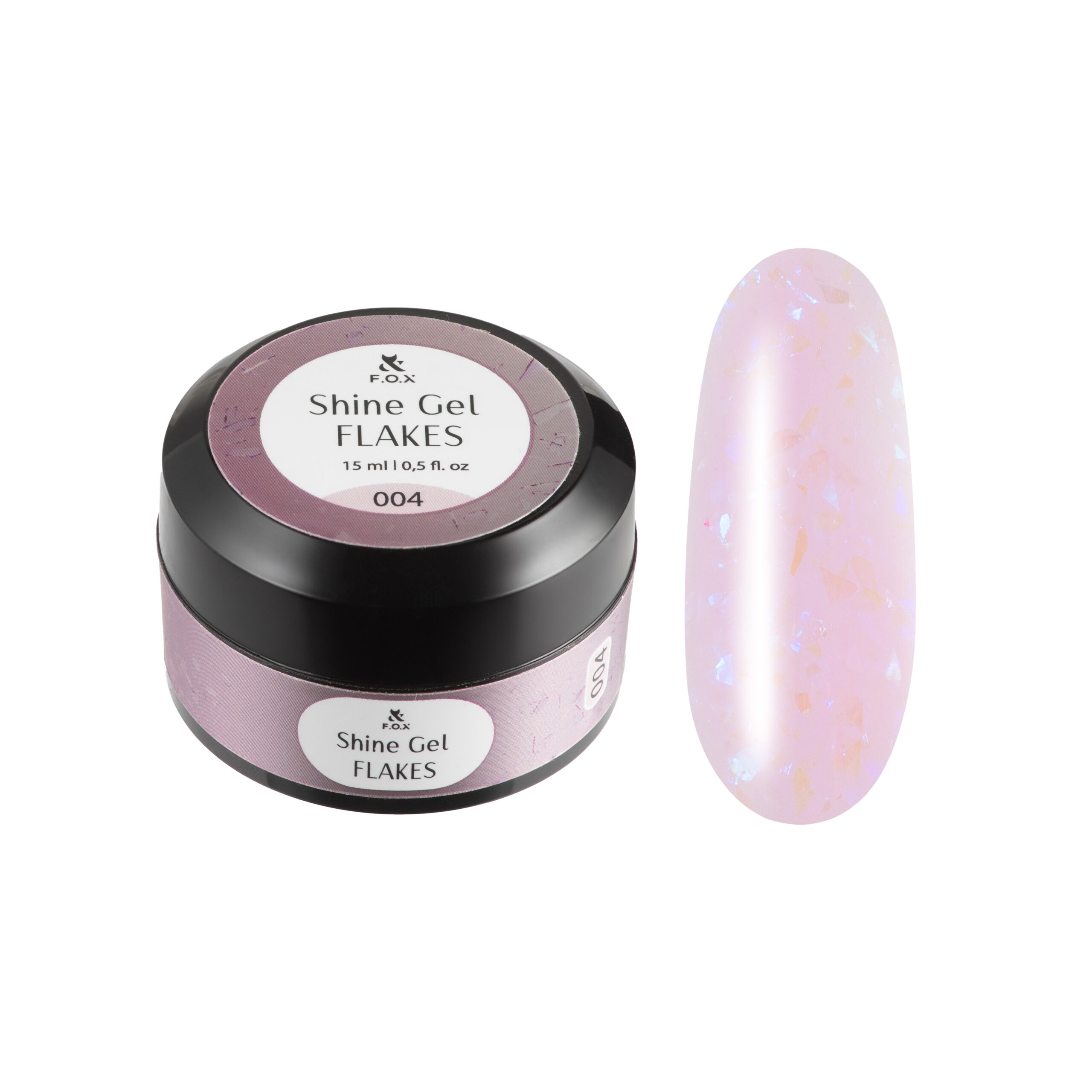 shine gel flakes 004