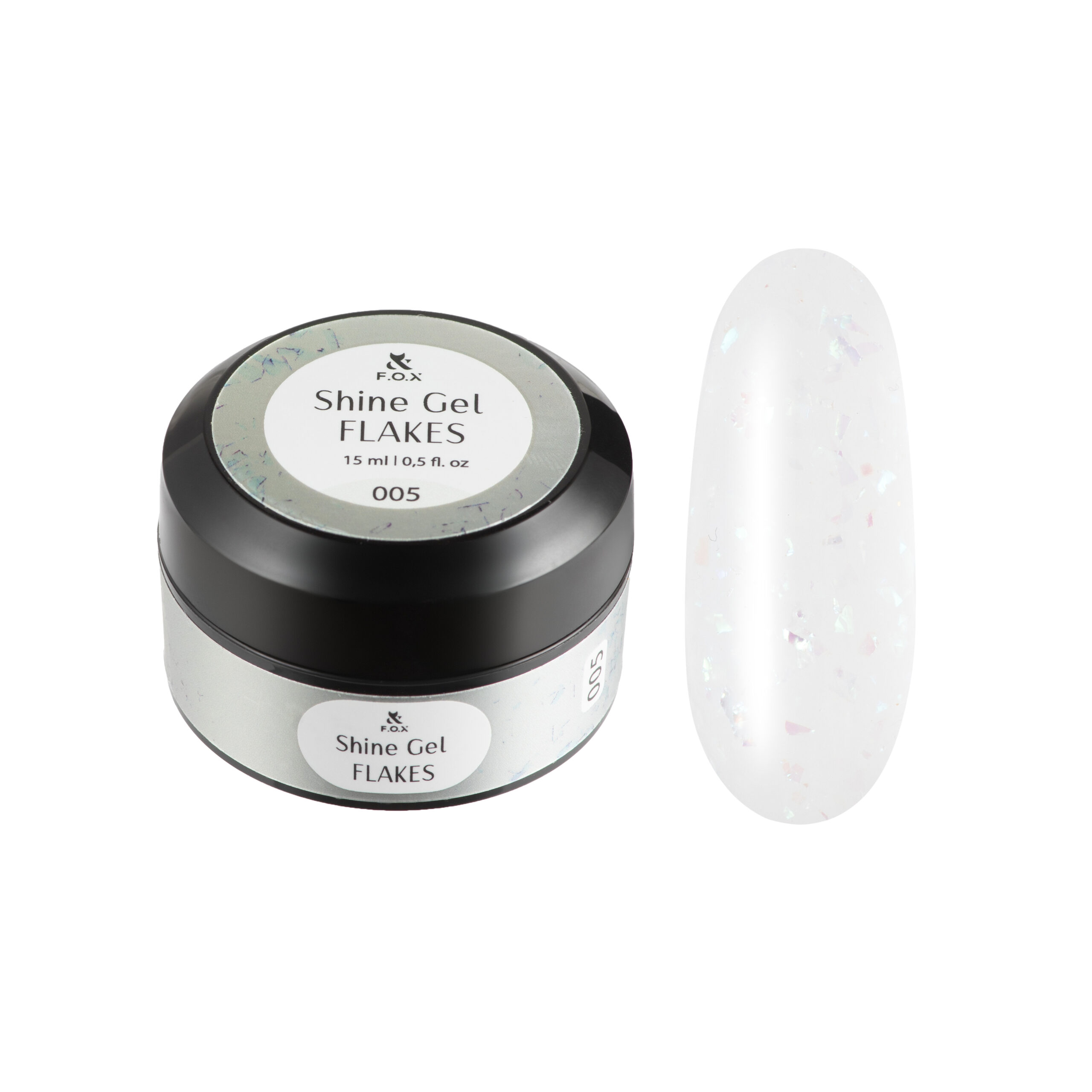 shine gel flakes 005