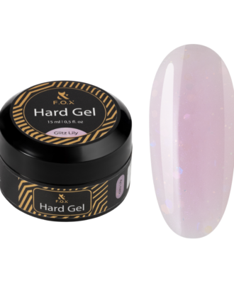 F.O.X Hard gel Glitz Lily, 15 ml