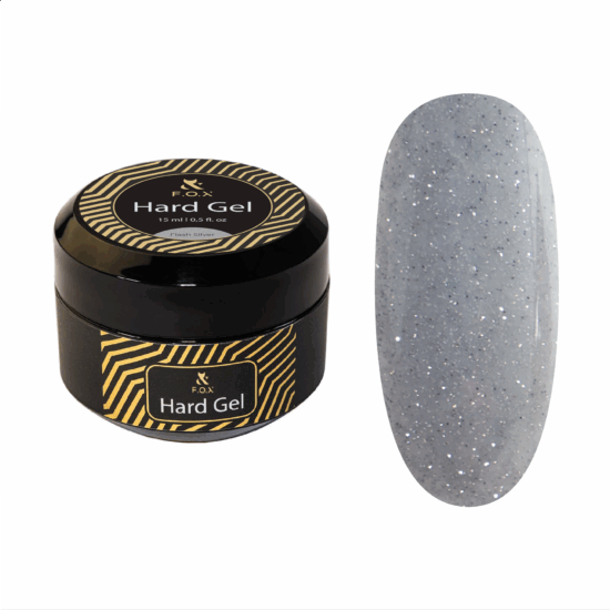 hard gel flash silver